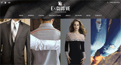 Desktop Screenshot of exclusivetailoring.com